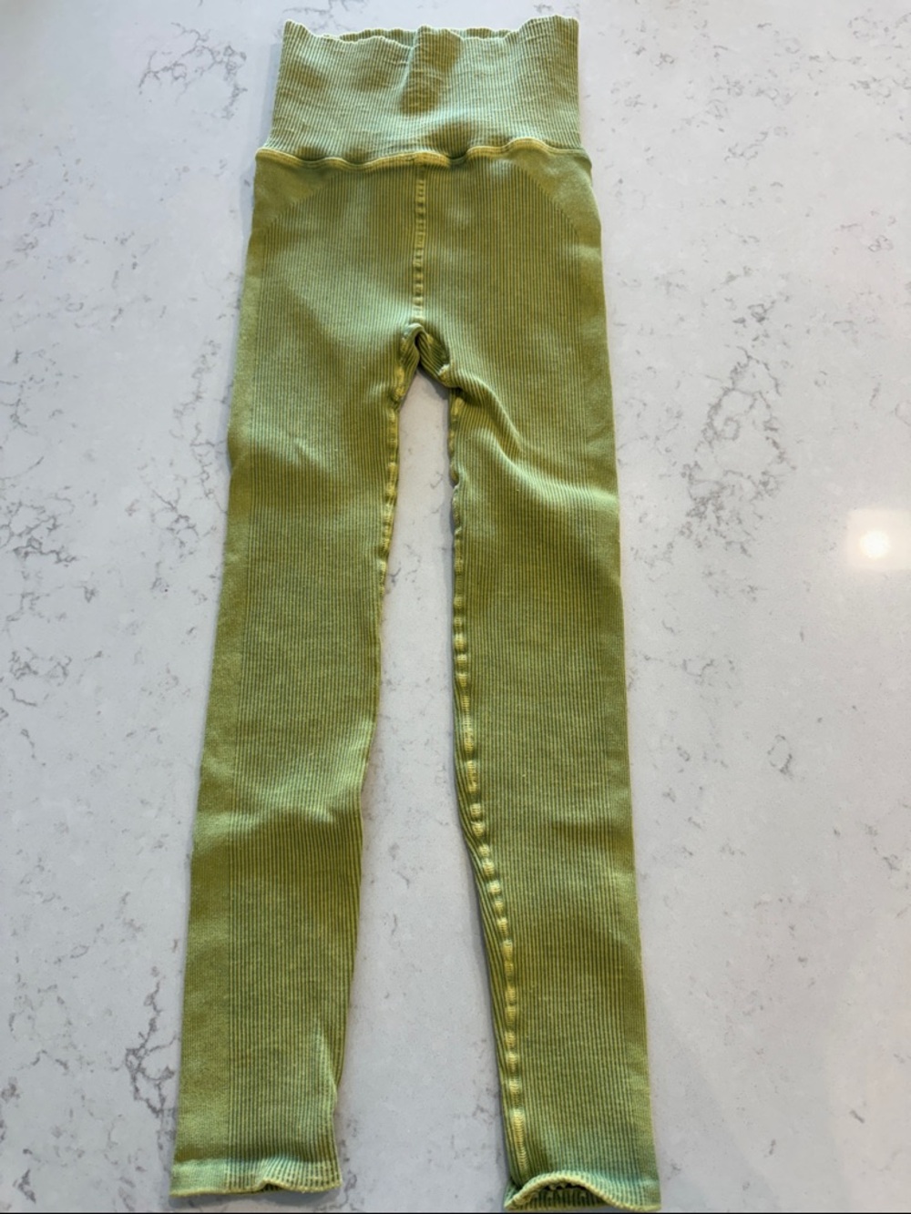 Free People Movement Leggings in Light Green